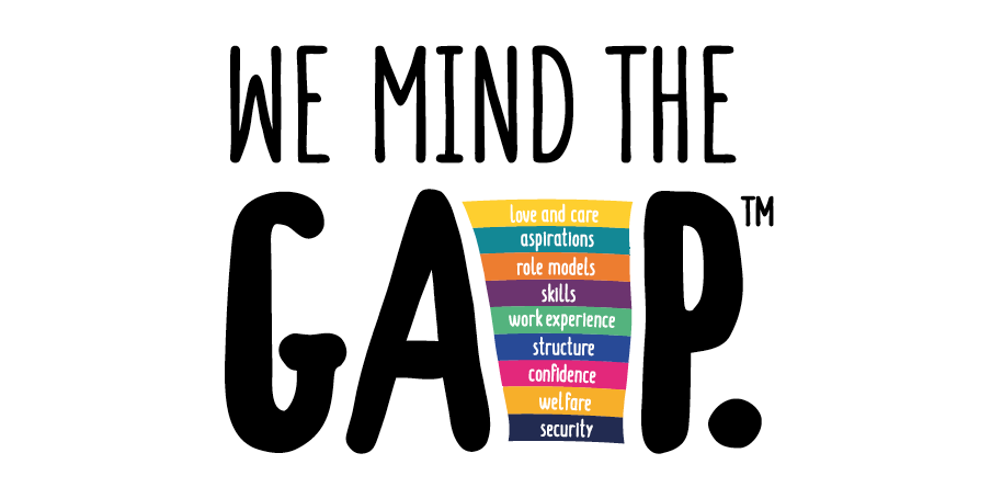 we mind the gap logo