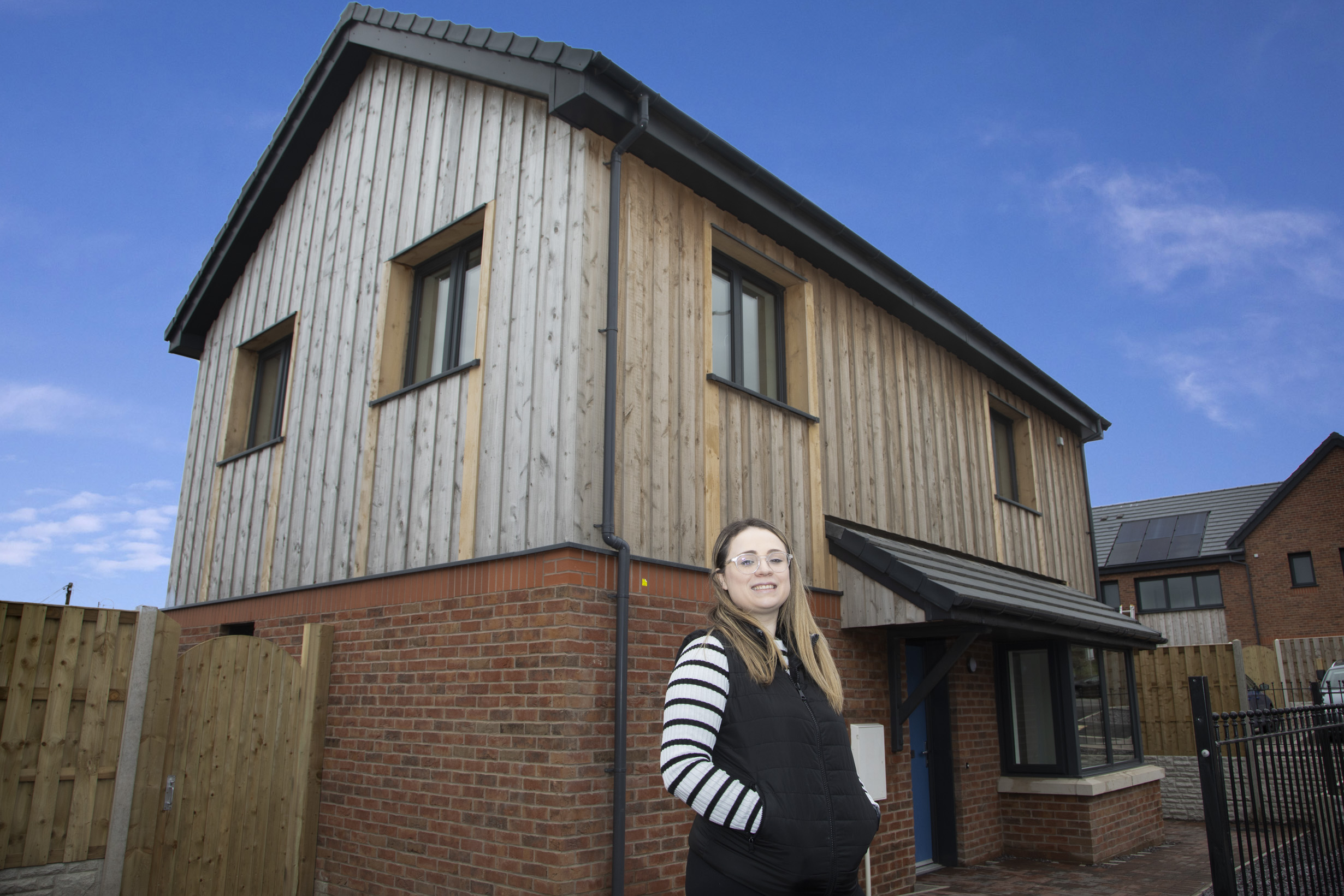 Tenants move into their new homes in Anglesey, Maes yr Ysgol site