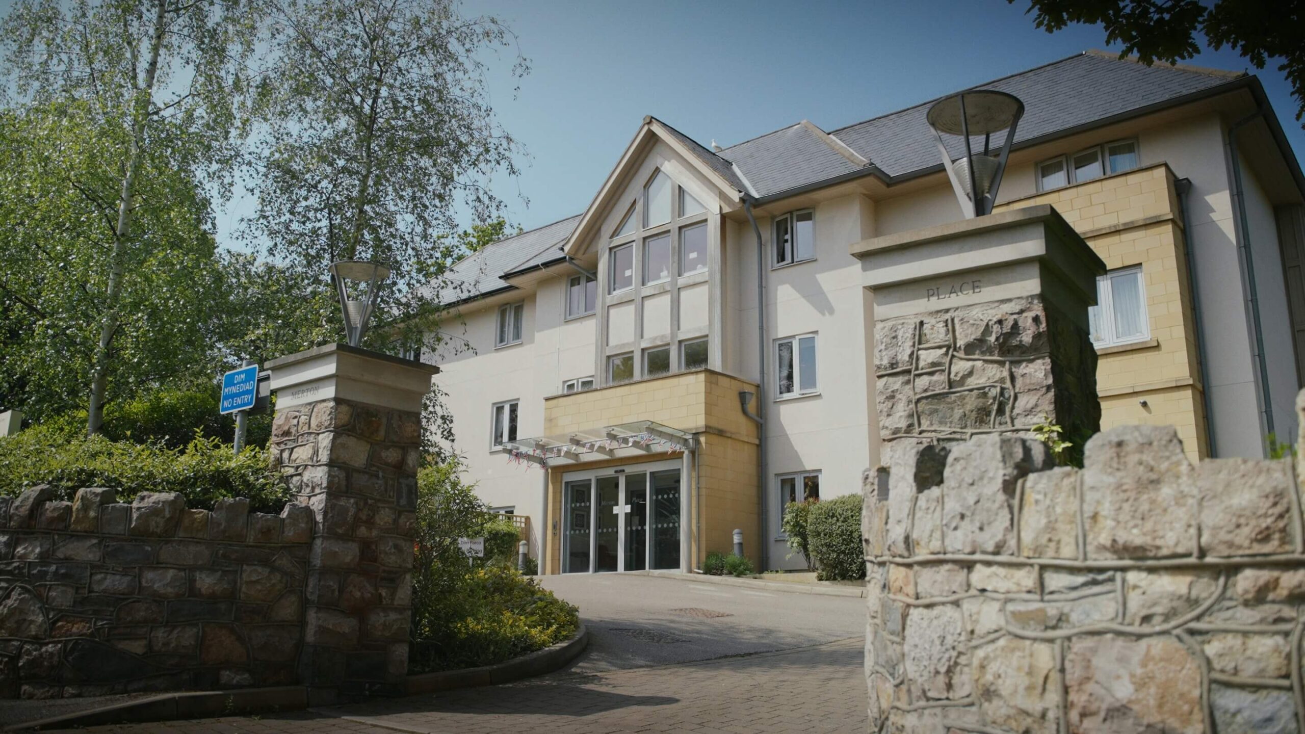 Front of Merton Place, Colwyn Bay